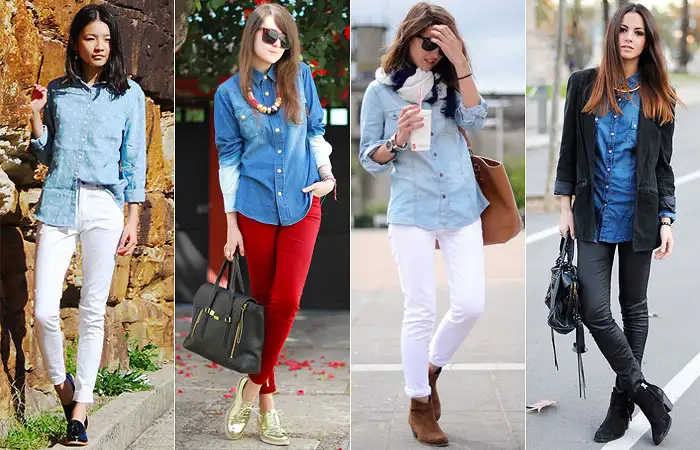 Camisas jeans
