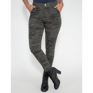 Calça camuflada online feminina atacado