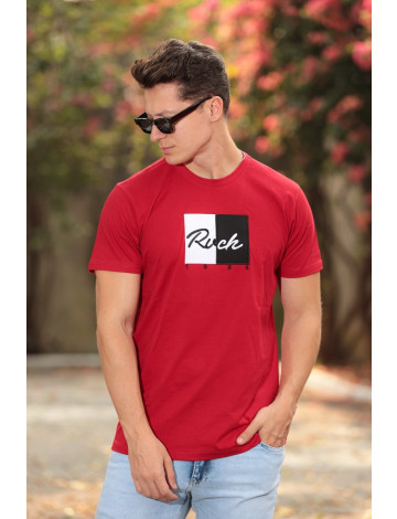 Camiseta Bordada Simple Atacado Masculino Revanche Mutuípe Bordo