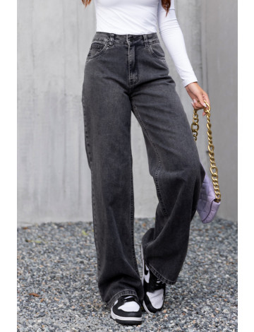 Calça Jeans Wide Leg Atacado Feminina Revanche Gameleira Azul