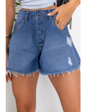 Shorts Jeans Gode Barra Cortada Atacado Feminino Revanche Mallabia