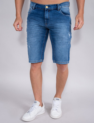 Bermuda Jeans Atacado Masculina Revanche Vitorino Roupas Atacado