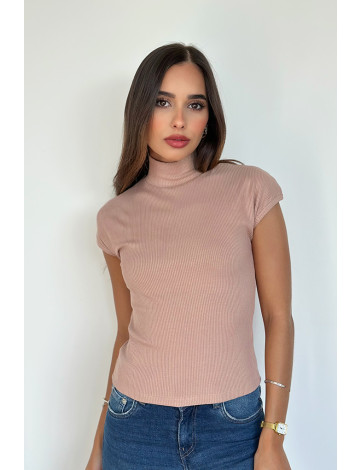 Blusa Gola Alta Atacado Feminino Revanche Bonônia Caqui