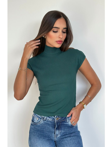 Blusa Gola Alta Atacado Feminino Revanche Bonônia Verde Pinho