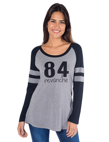 Blusa Atacado Feminino Revanche Quigali Mescla Frente