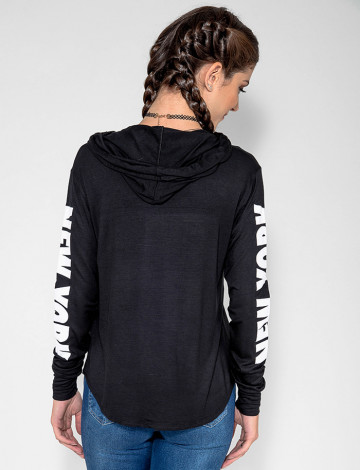 Blusa Atacado Manga Longa Ny Feminina Revanche Ritsa Roupas