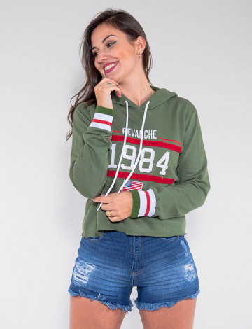 Blusa Moletom Atacado Feminino Revanche Eti pia Roupas Atacado