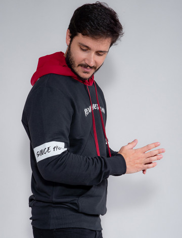 Blusa Moletom Canguru Com Capuz Silkado Atacado Masculina Revanche