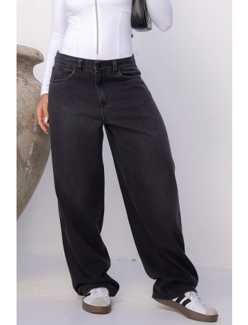 Calça Jeans Baggy Barra Normal Atacado Feminino Revanche Ismaília Unica