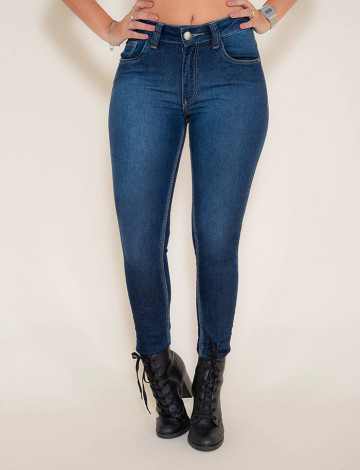 Calça Jeans Atacado Cigarrete Feminina Revanche Doa  frente