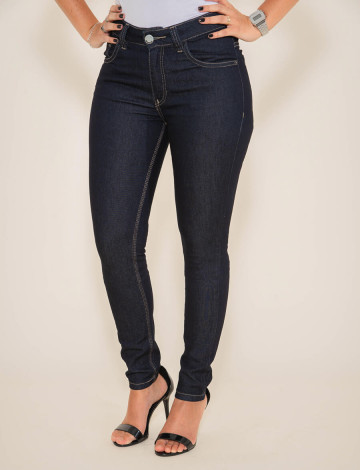 Calça jeans Atacado Cigarrete Feminino Revanche Sorel Azul Frente