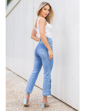 Calça cropped flare feminina sale