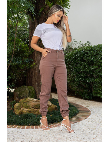 Calça jeans feminina sarja hot sale