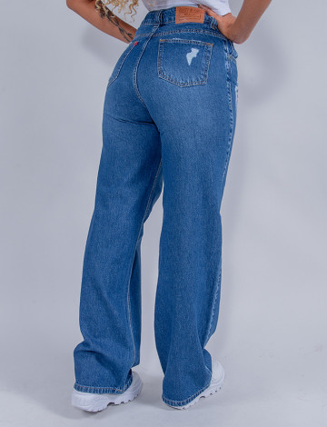 Cal a Jeans Atacado Wide Leg Feminina Revanche Alina Roupas