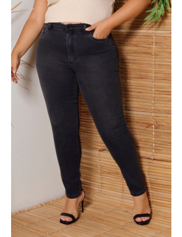 Calça Jeans Black Skinny Curvy Atacado Feminina Revanche Realeza Preto