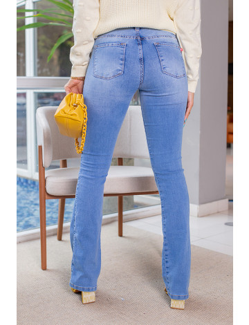 Cal a Jeans Flare B sica Atacado Feminina Revanche Savannah