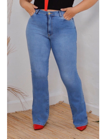 Calça Jeans Flare Hot Pants Curvy Atacado Feminina Revanche Lezama