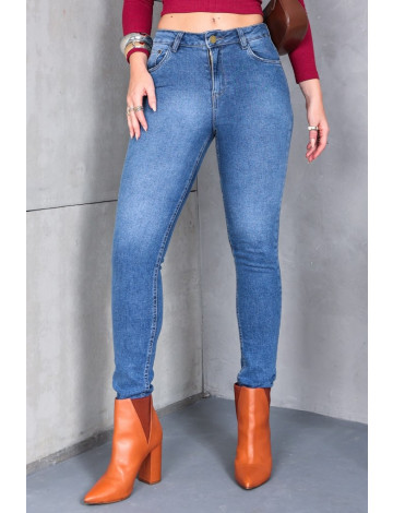 Calça Jeans Skinny Atacado Feminina Revanche Ibitirama Azul