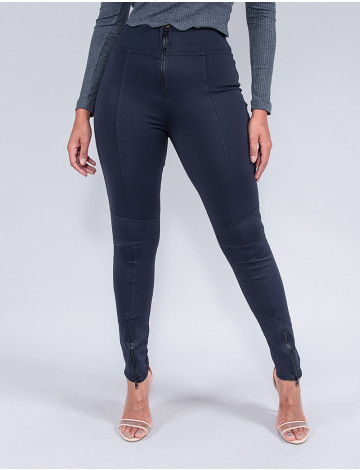Calça Poliamida Atacado Feminina Revanche Namíbia Preto Frente