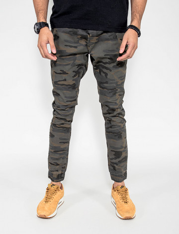 Calça Atacado Jogger Masculina Revanche Canon Camuflada Frente