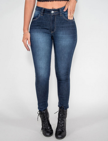 Calça Jeans Atacado Cigarrete Feminino Revanche Quinxassa Frente