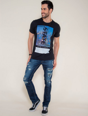 Calça destroyed masculina sales atacado