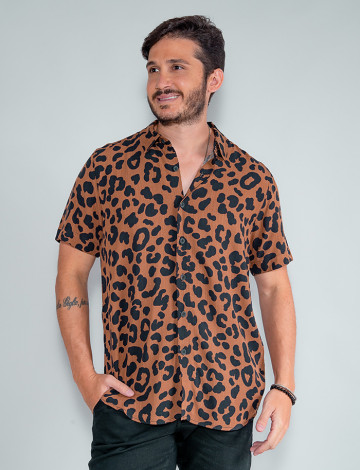 Camisa animal best sale