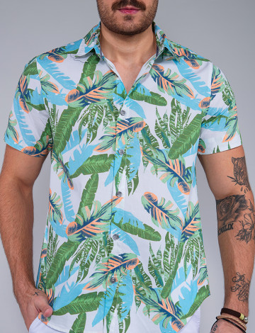 Camisa floral atacado clearance