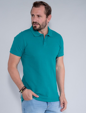 Camisa Polo Atacado Masculino Revanche Compenhag Verde