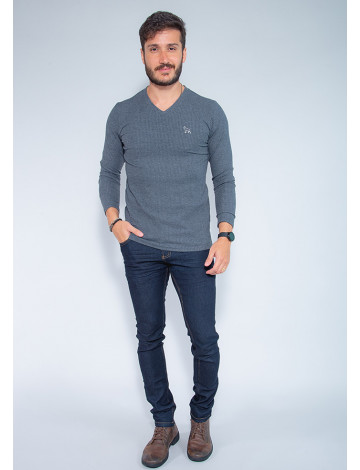 Look camisa sale manga longa masculina