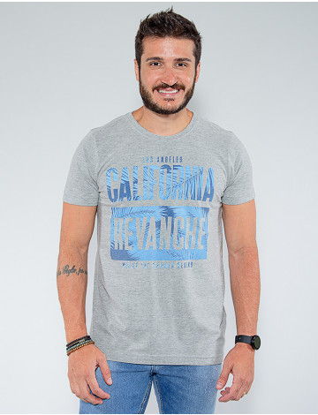 Camiseta Atacado Masculina Revanche Antonin Mescla