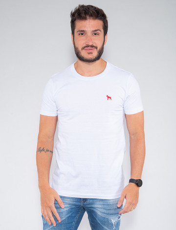 Camiseta Atacado Masculina Revanche Emilo Branco Frente