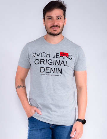 Camiseta Atacado Masculino Revanche Ivan Mescla Frente