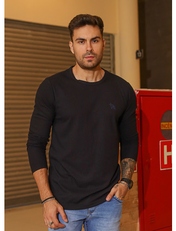 Camiseta Canelada Atacado Masculina Revanche Baotou
