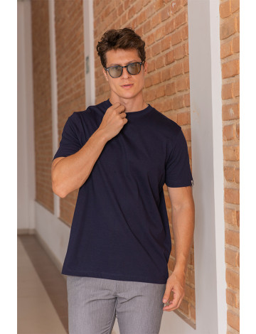 Camiseta Regular Fit Atacado Masculino Revanche Ausugo Azul Marinho Ultra
