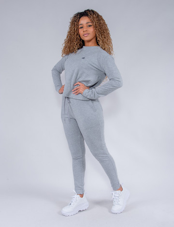 Conjunto moletinho feminino atacado top