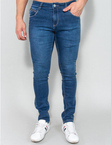 Calça Jeans Atacado Masculina Revanche Doursey Azul Frente