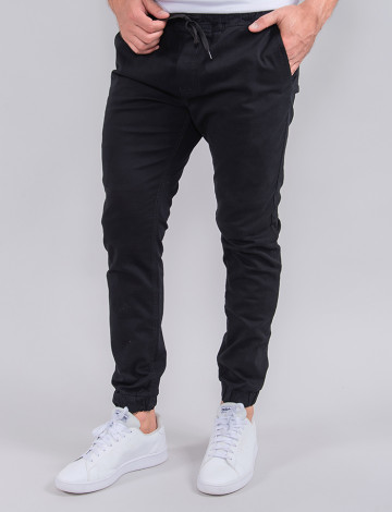 Calça Atacado Jogger Masculina Revanche Gâmbia Preto Frente