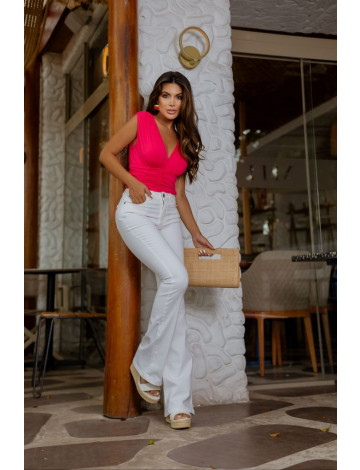 Calça flare shop atacado