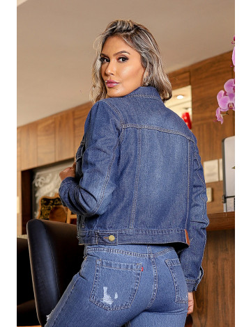 Jaqueta Jeans Atacado Feminina Revanche Florence Roupas Atacado