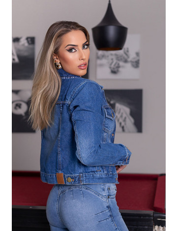Jaqueta Jeans Atacado Feminina Revanche Mylla Roupas Atacado