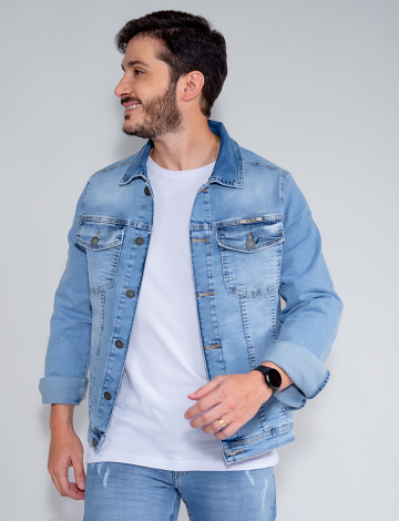 Jaqueta Jeans Atacado Masculina Revanche Doug