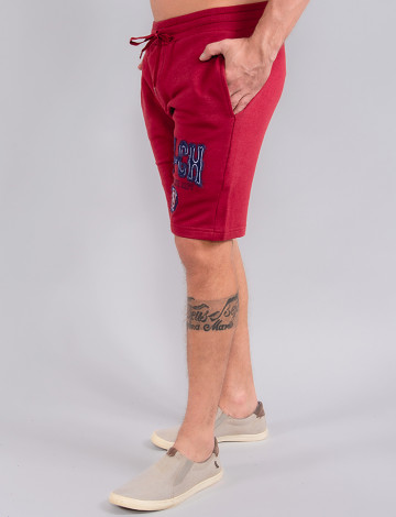 Bermuda masculina shop moletom atacado