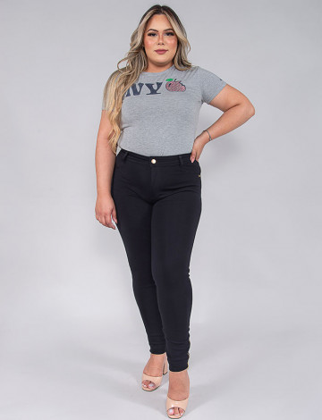Calça bandagem shop plus size