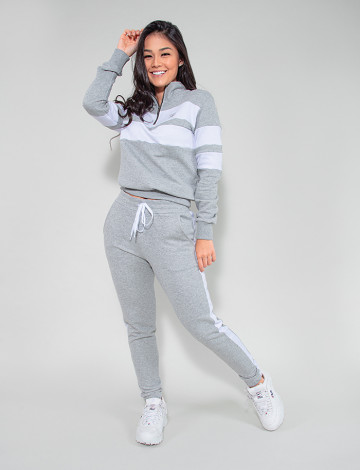 Conjunto de sales moletom no atacado