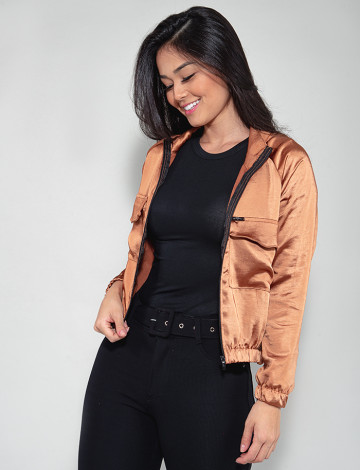 pick Far away Saga Jaqueta Atacado Bomber Feminina Revanche Celestina | Roupas Atacado Revanche