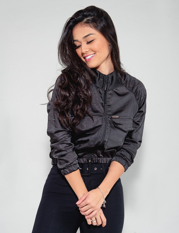 pick Far away Saga Jaqueta Atacado Bomber Feminina Revanche Celestina | Roupas Atacado Revanche
