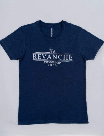 Camiseta Atacado Masculina Revanche Manon Azul Marinho Frente