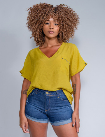 Blusa Atacado Feminina Revanche Maria Julia Verde Frente