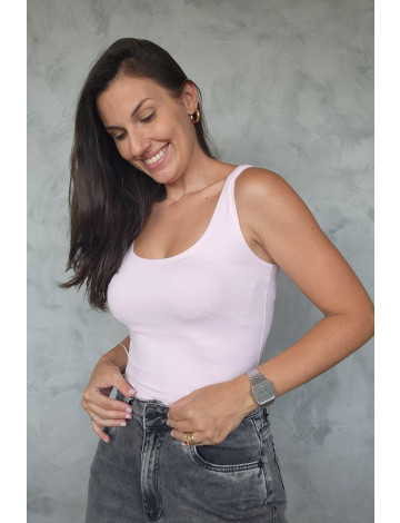 Regata Básica Atacado Feminina Revanche Suzie Rosa Bebê